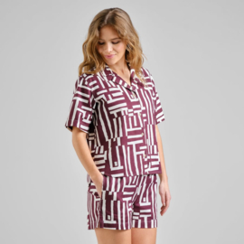 Dedicated - Torup Shirt Lines & Sticks fig red