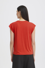Ichi - Lisken Top Fiery Red