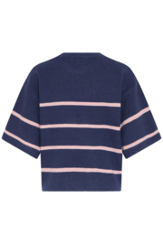 Ichi - Dasila Knit Top Patriot Blue