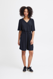 Ichi - Marrakech Playsuit Black