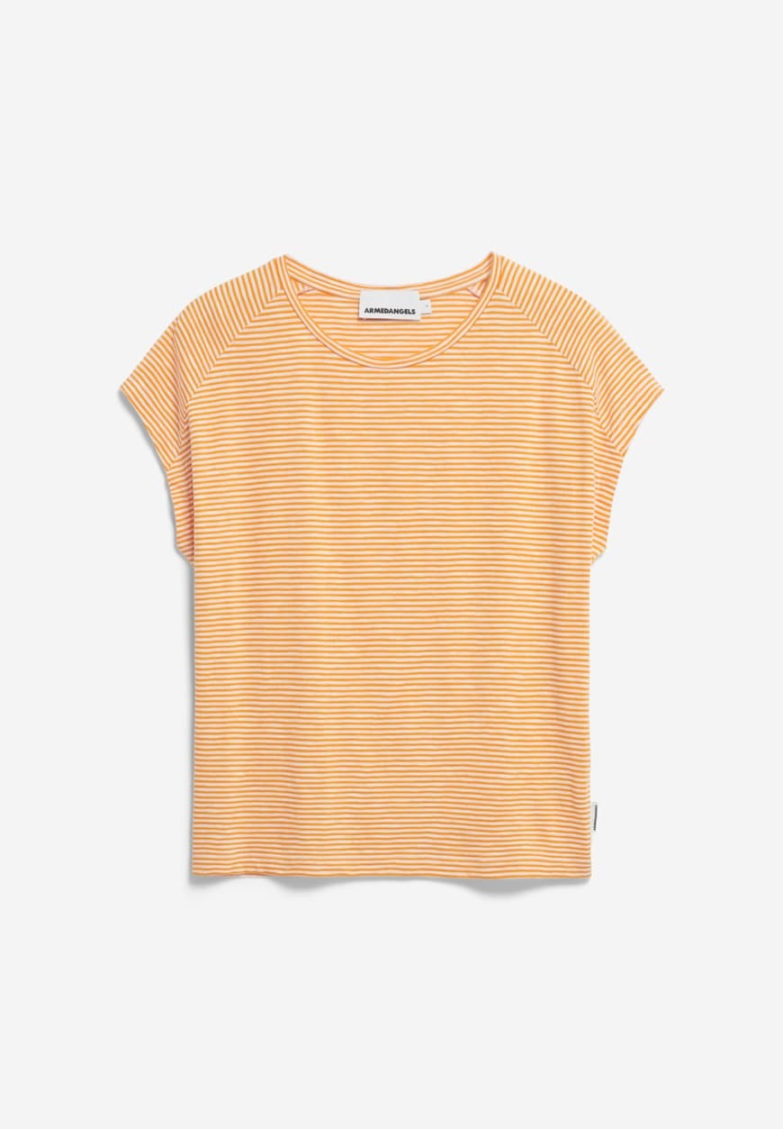 Armedangels - Oneliaa Lovely Stripes Tangerine