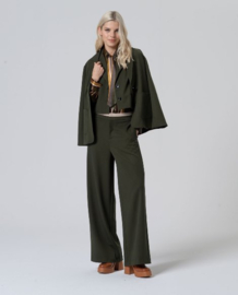 Surkana - Wide pants with contrast waistband