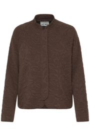 Ichi - Kate Quilted Jacket Chicory Coffee