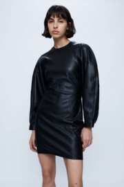 Wild Pony - Short vegan leather dress