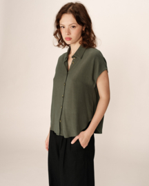 Grace & Mila - Perez Shirt Green
