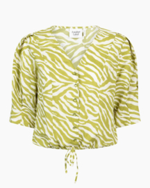 Another Label - Dolly Shirt Abstract Green