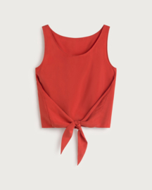 Thinking Mu - Solea Top Cupro Clavel