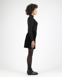 Wemoto - Black Corduroy Skirt