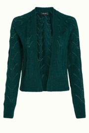 King Louie - Blanca Cardi Farfalle Pine Green