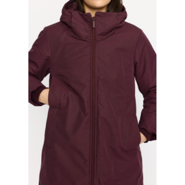 Selfhood - Hooded Parka Burgundy