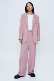 Wild Pony - Pink Crepe Suit Pants