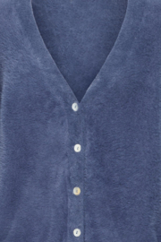 Ichi - Brula Cardigan Navy Peony