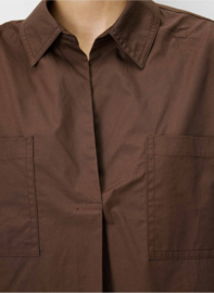 Grace & Mila - Ambre Blouse Chocolate