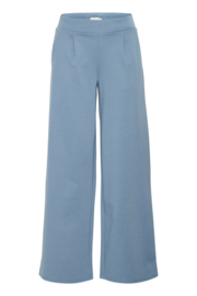 Ichi - Kate Sus Long Wide Pants Blue Mirage