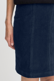 Ichi - Cordano Skirt dark navy