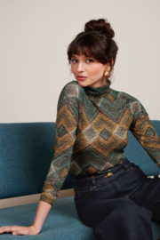 King Louie - Betsy Rollneck Top Morrison
