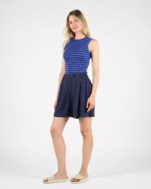 Wemoto - Rib Top Navy/Iris