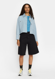 Selfhood - Cropped Striped Shirt