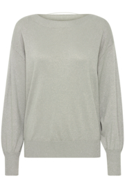 Ichi - Mopaz Sweater Silver