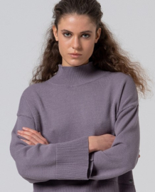 Surkana - Super Soft Rollneck knit Sweater Powder grey
