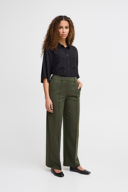 Ichi - Kate Sus Office Wide Pants Forest Night