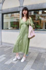 Traffic People - Sunkissed Gloria Dress Green