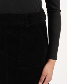 Wemoto - Black Corduroy Skirt