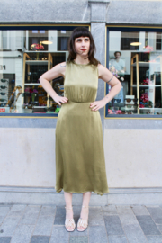 Traffic People - Stroll Dress Olive