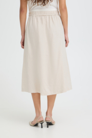 Ichi - Linno Skirt 3 white