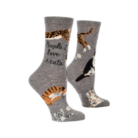 Women's Socks -  People I love : Cats