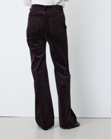 Grace & Mila - Alban  Corduroy Trousers aubergine