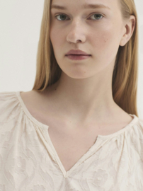 Nice Things - Dévoré Jacquard Blouse