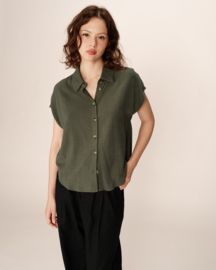 Grace & Mila - Perez Shirt Green