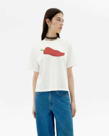 Thinking Mu - Lucia T-shirt Chilli