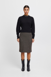 Ichi - Kate Structure Skirt Port Royale