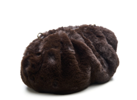 Chabo - Freddie Fake Fur Bag Chocolate