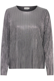 Ichi - Mathilde Longsleeve Asphalt