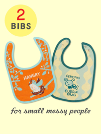 Set Baby Slabbetjes Hangry/Cuddle