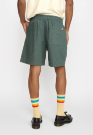 Revolution - Linen Shorts Dustgreen
