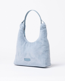 Surkana - Furry Shoulder Bag Dusty Blue
