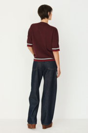 SKFK - Dorleta Knit Top Burgundy