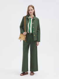 Nice Things - Multistripe Print Shirt