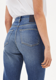 Armedangels - Lejaa Slim fit high waist jeans dark