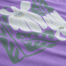 Dedicated - T-Shirt Vadstena Winter Blossoms Paisley Purple