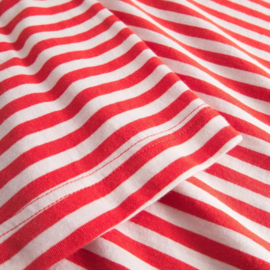 Dedicated - T-Shirt Vadstena Stripes Red