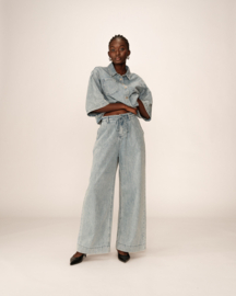 Grace & Mila - Jeans Pompon Sky Blue
