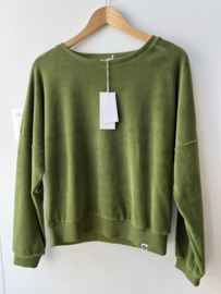 Chills & Fever - Lima Sweater Pesto Green