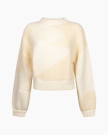 Another Label - Cassy Knitted Pull Egg White