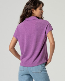 Surkana - Lurex Shirt Powdered Mauve