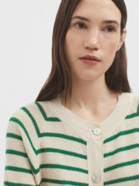 Nice Things - Short Sleeved Striped Jacket